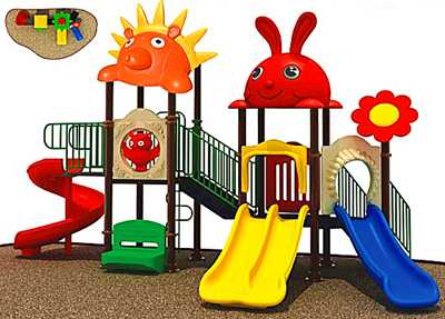 遼寧卡通滑梯-2