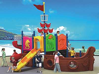 撫順海盜船滑梯-5